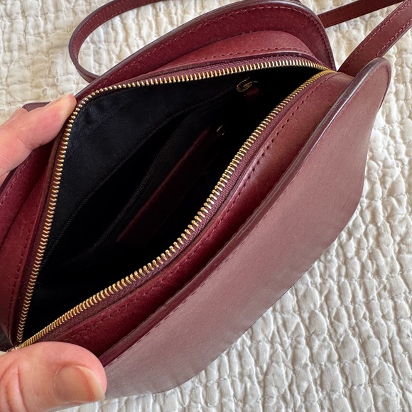 Sezane Victor Bag - Burgundy - Picture 3 of 7